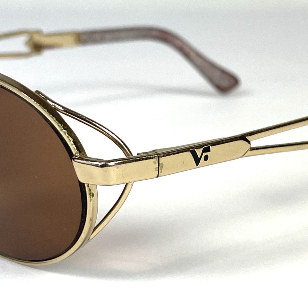 Vogue VO3233-S Vintage 90s Oval Sunglasses Frames Gold Italy 52-19-135 - Picture 3 of 8
